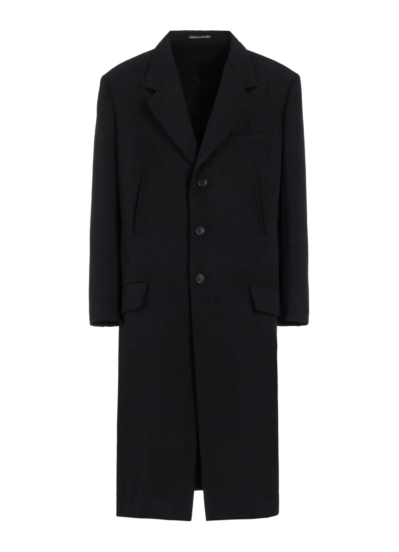 2/60 WOOL GABARDINE SINGLE LONG JACKET