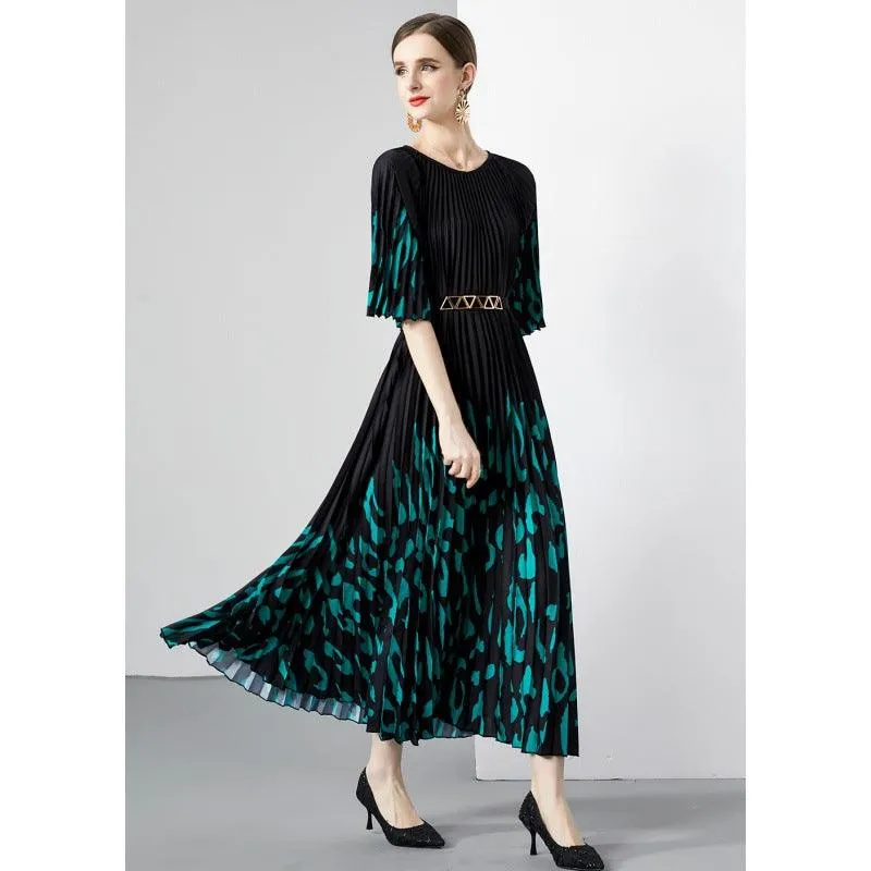 55 M Oversized Skirt Organ Pleated Dress