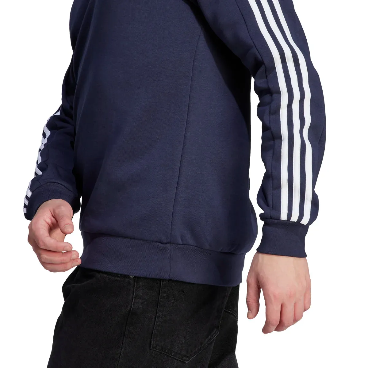 adidas Men's Essentials Fleece 3-Stripes Sweatshirt