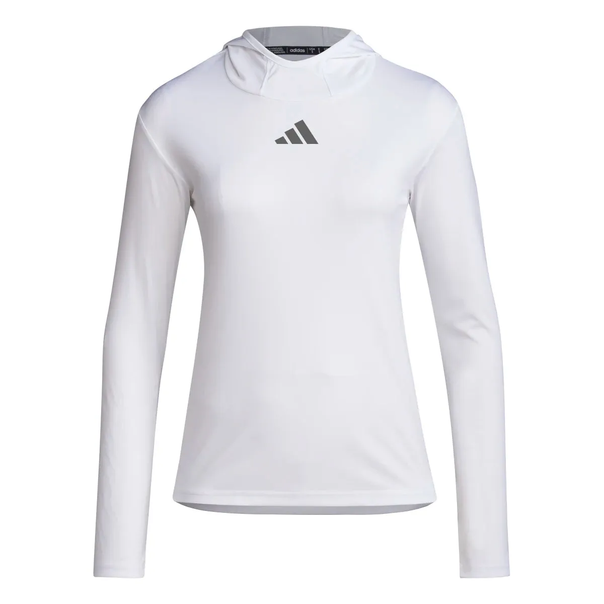 adidas Women's D4T Long Sleeve Lightweight Hoodie (Tall)