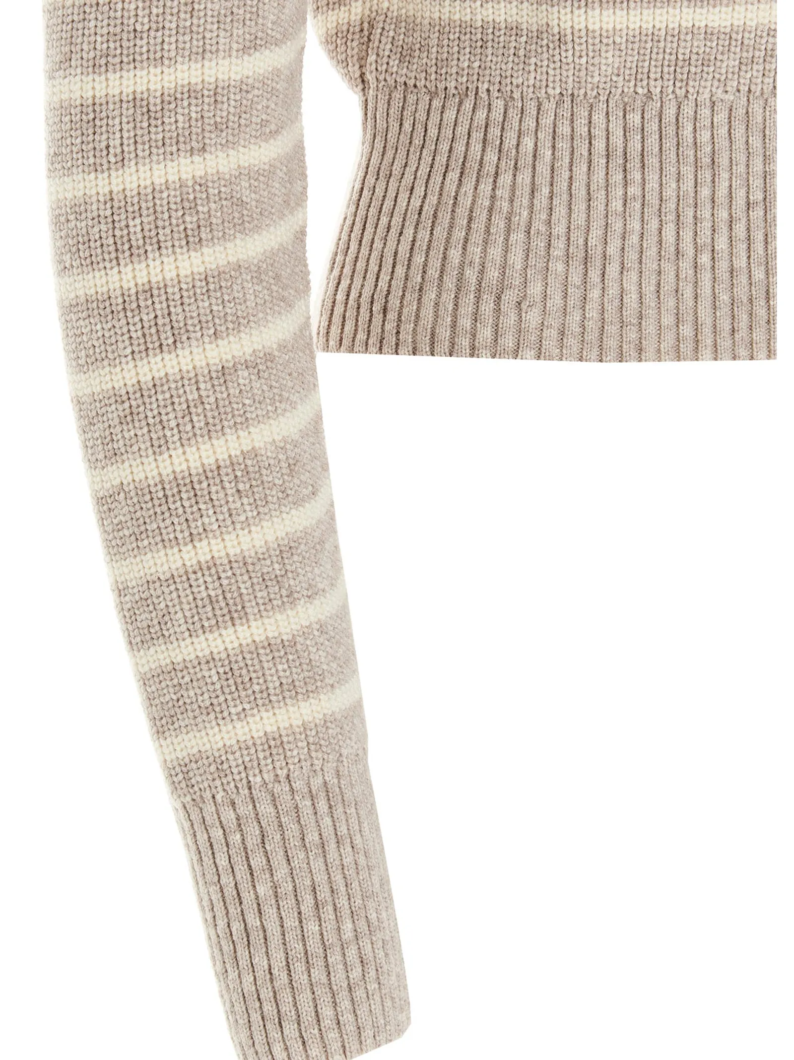 AMI Breton Striped Crewneck Jumper