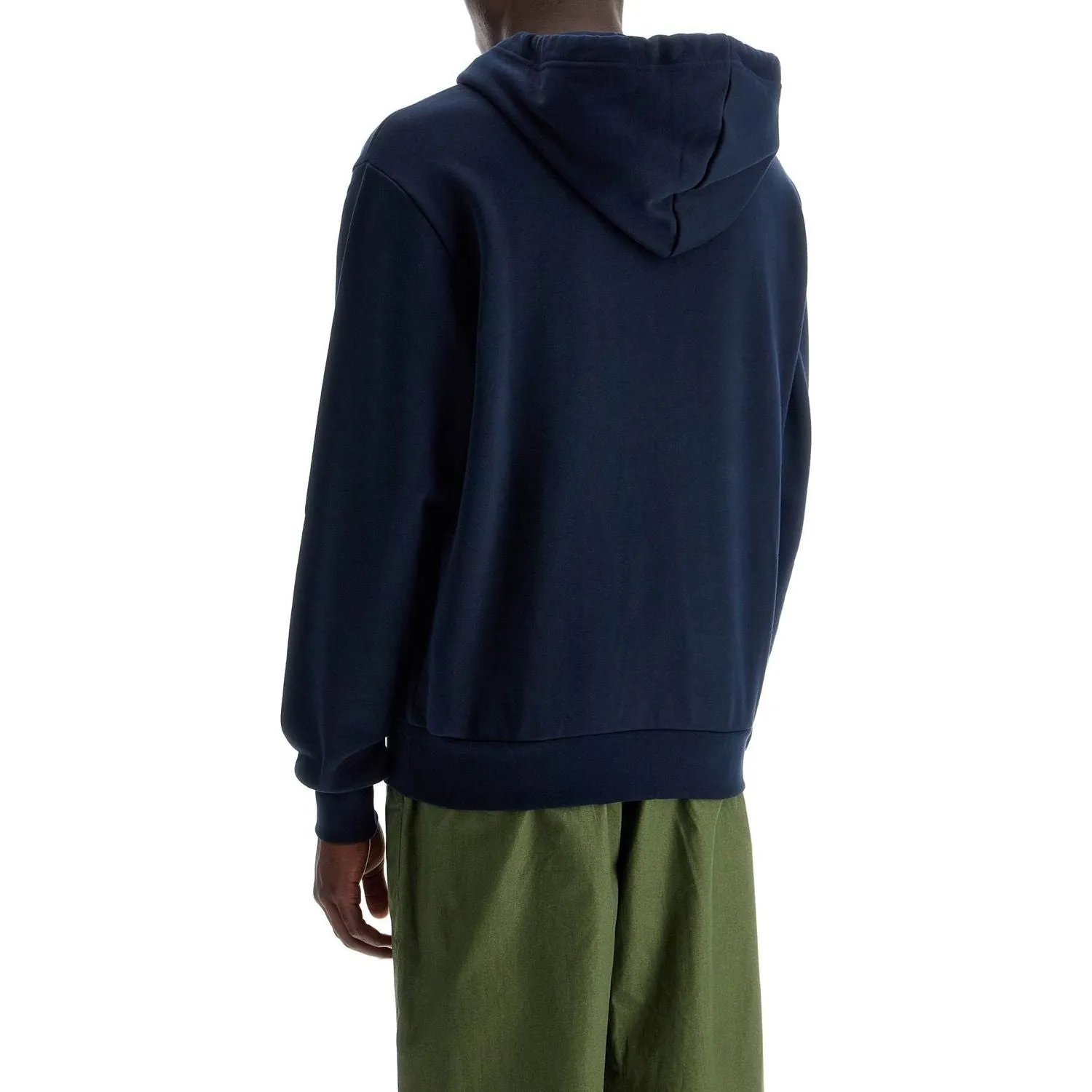 A.P.C. hooded sweatshirt with flocked