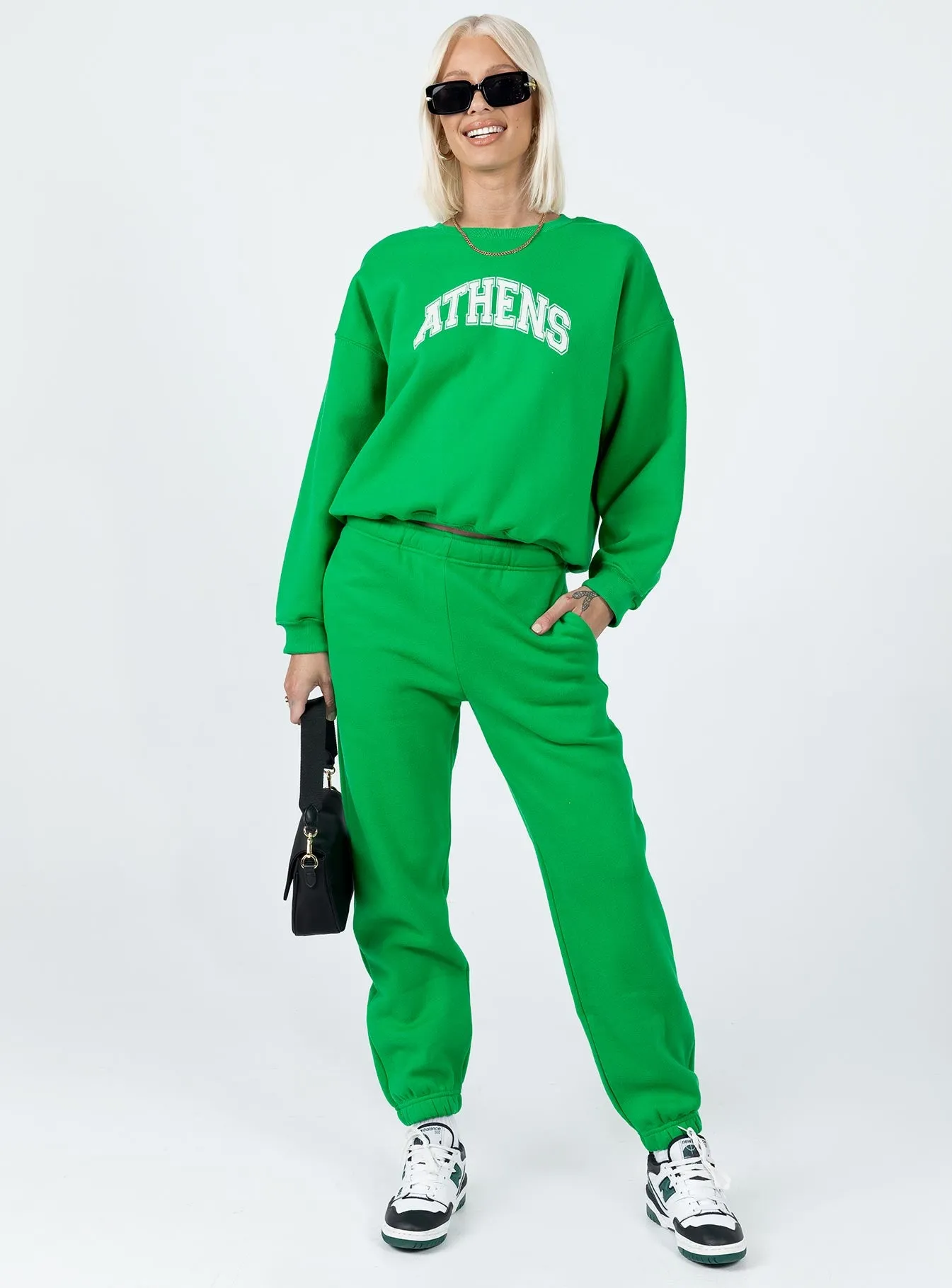 Athens Sweater Green