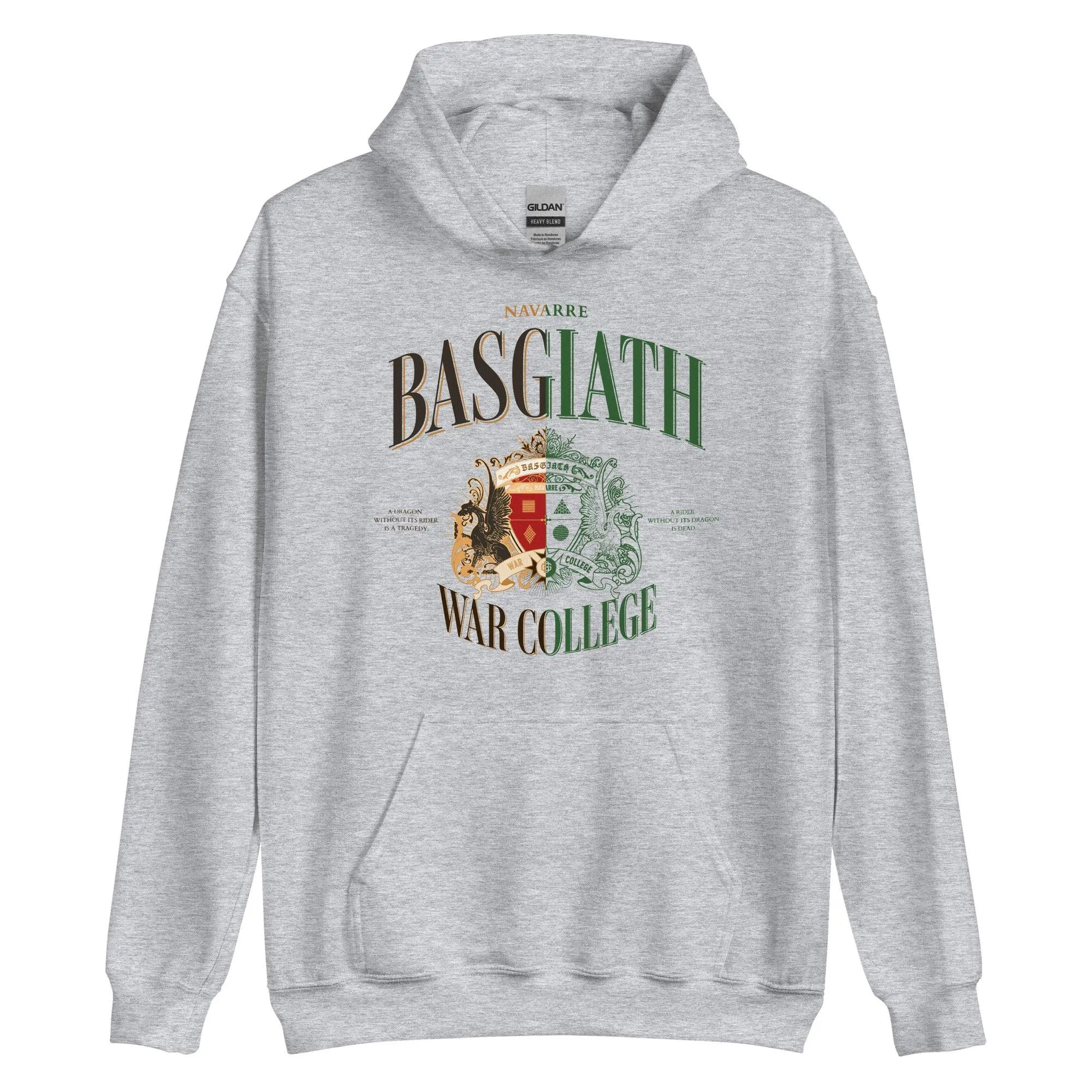 Basgiath War College Vintage Style Hoodie