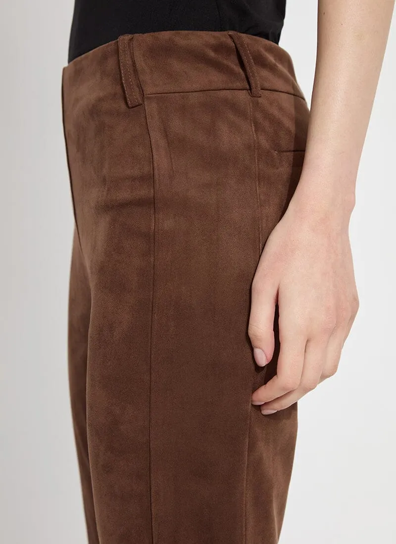 Brie Suede Ankle Trouser