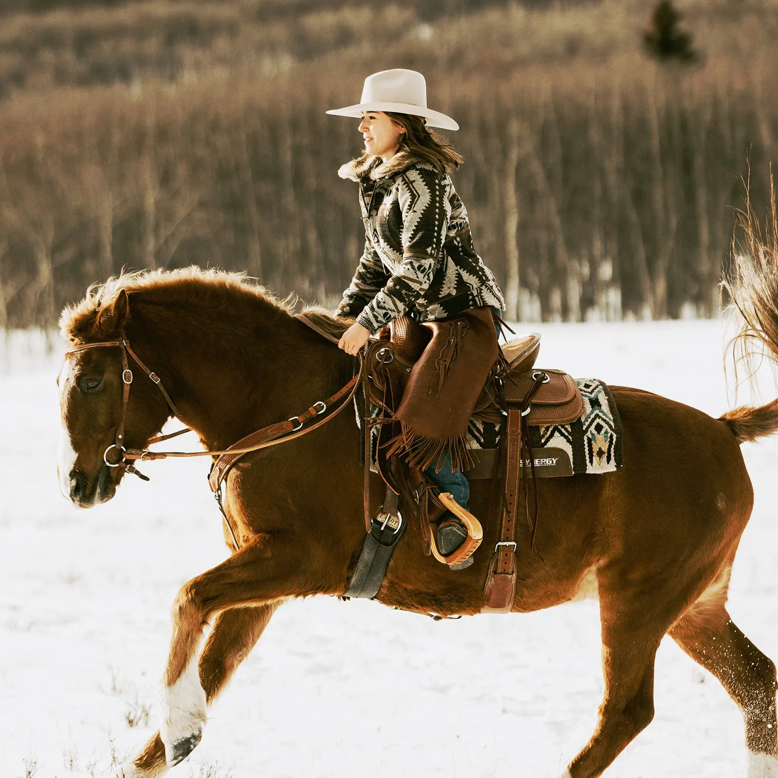 Brown Southwestern Blanket Jacket