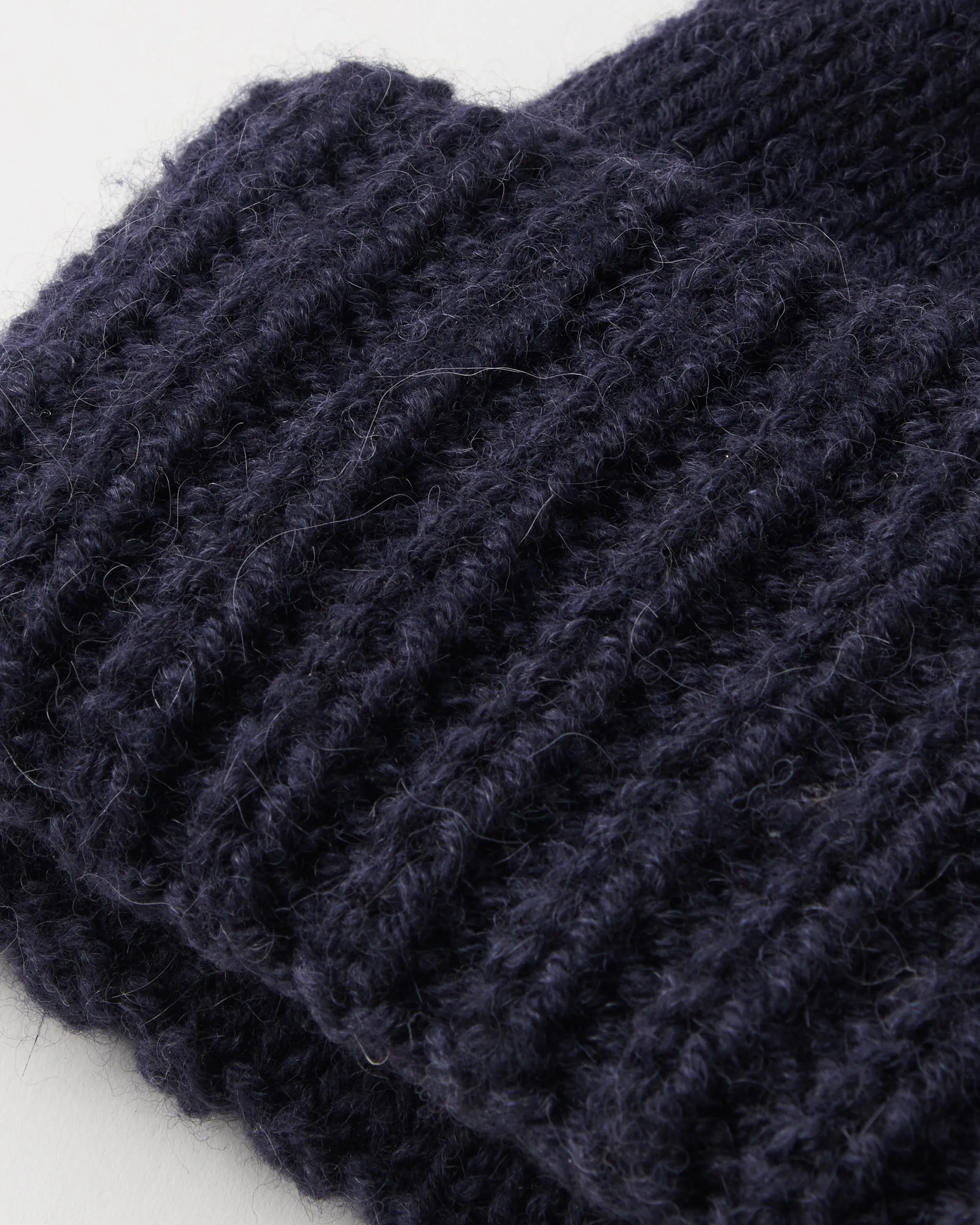 Chunky Beanie Pampas Navy