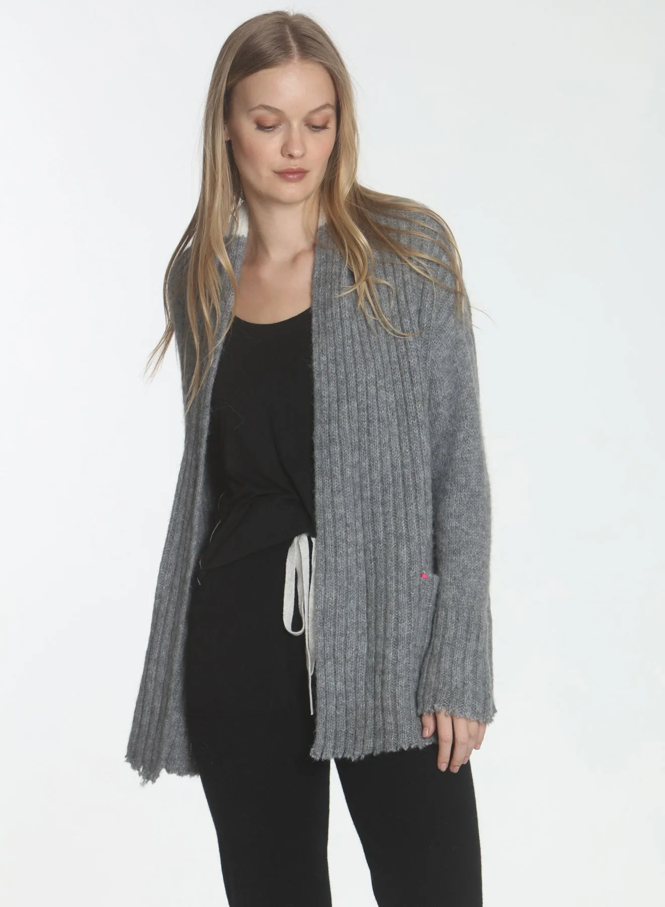 Coco Cozy Cardigan - Grey