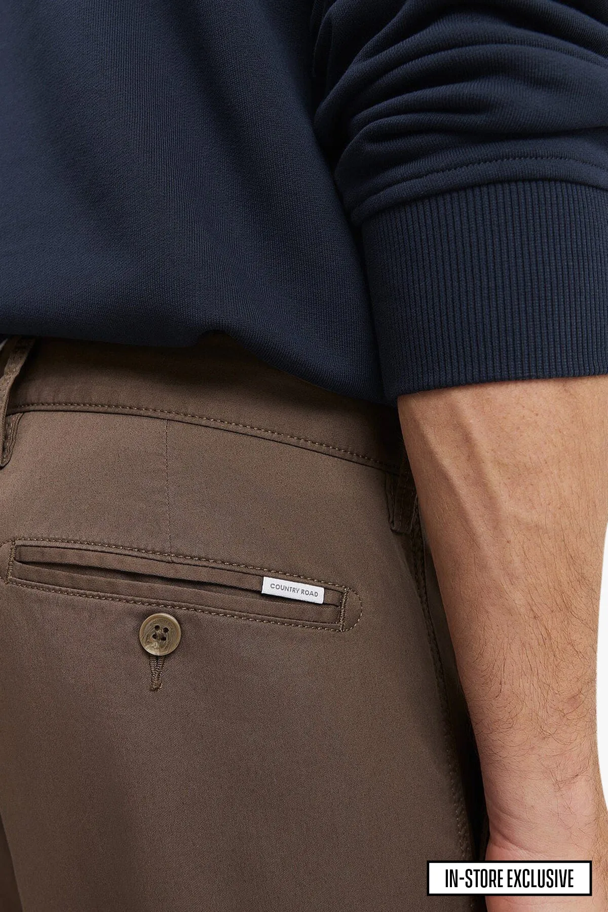 Country Road | Cotton Stretch Chino Short