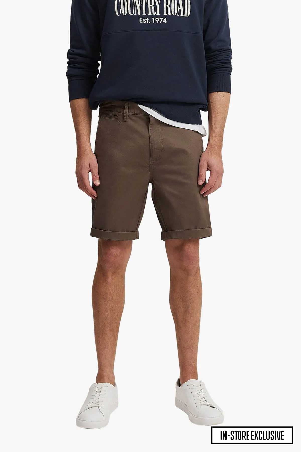 Country Road | Cotton Stretch Chino Short