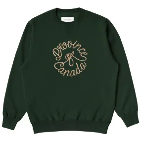 Crest Fleece Sweatshirt Forest - Unisex