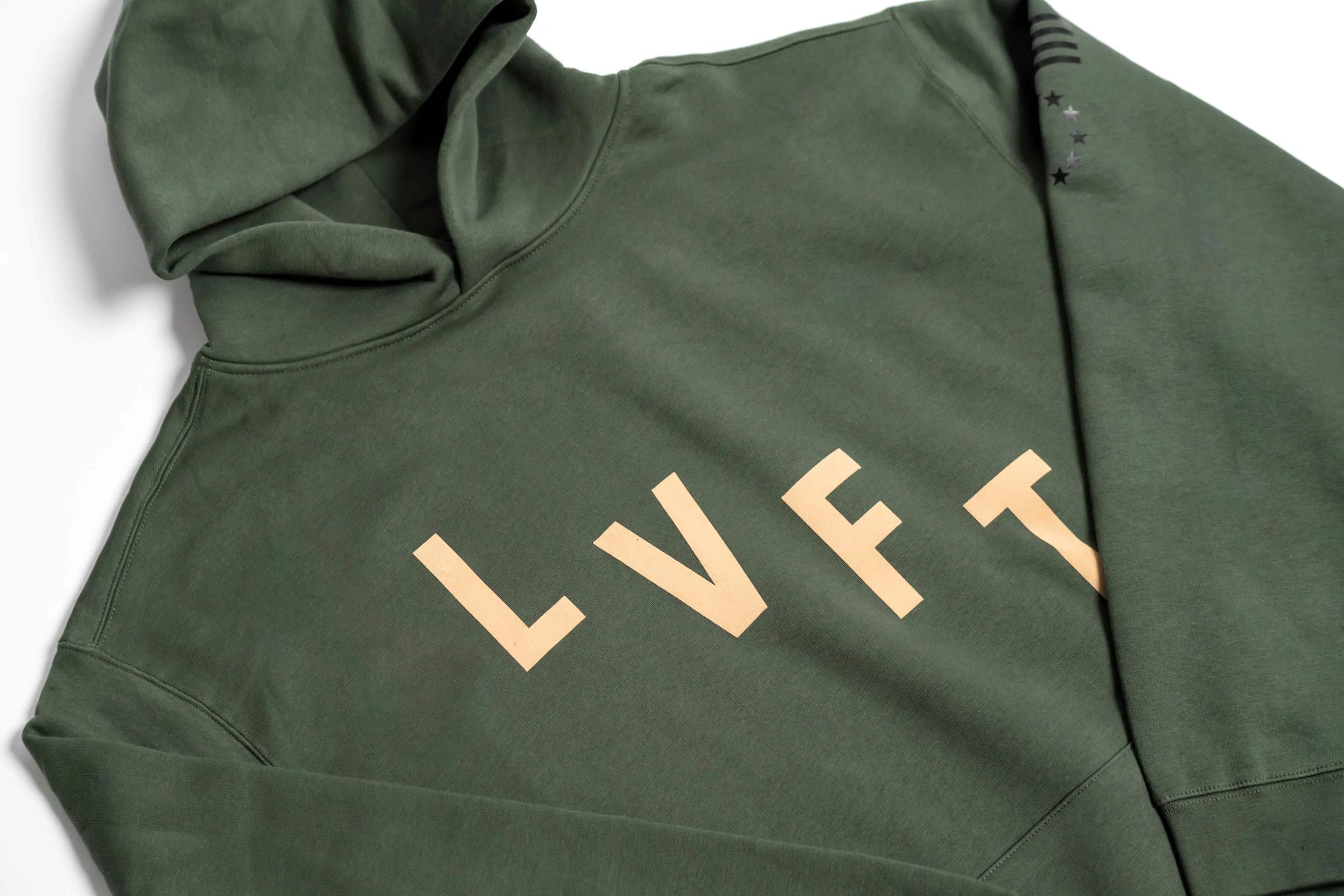 Crew Pullover Hoodie - Olive