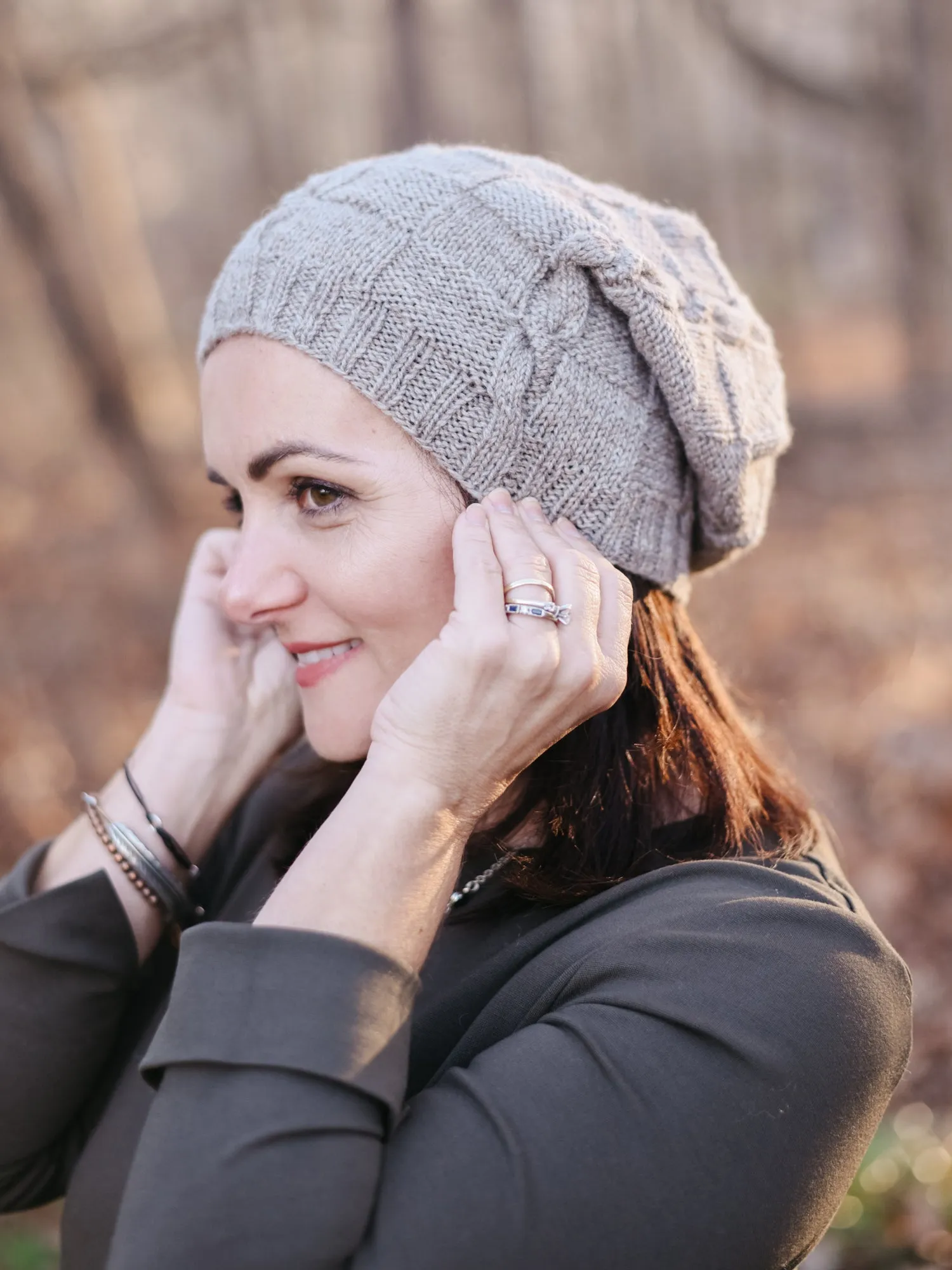 Crooked Trail Cap <br/><small>knitting pattern</small>