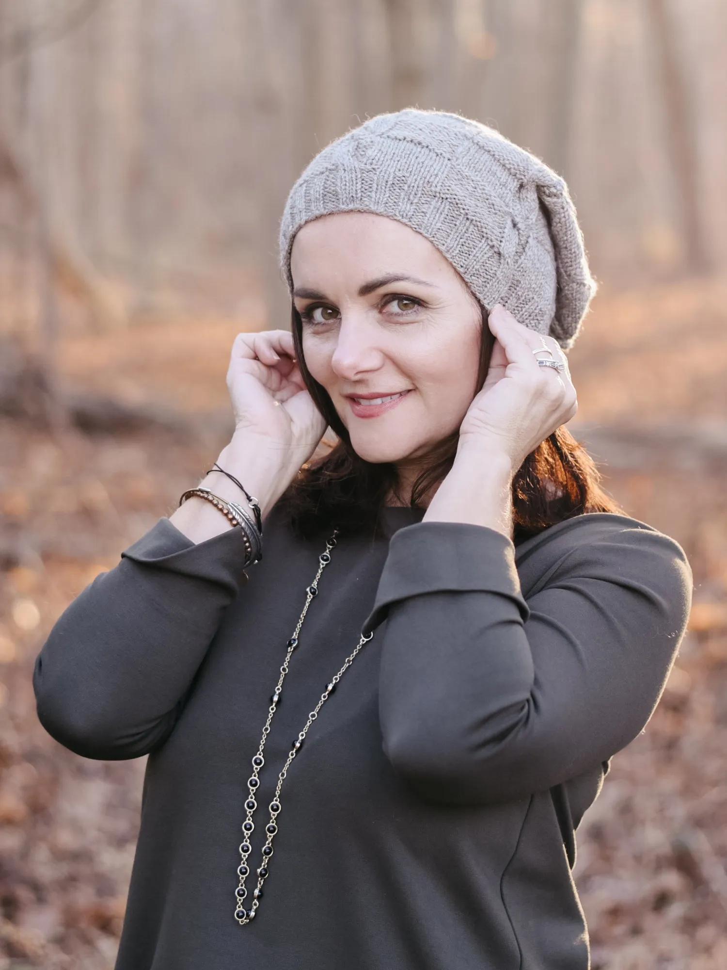 Crooked Trail Cap <br/><small>knitting pattern</small>