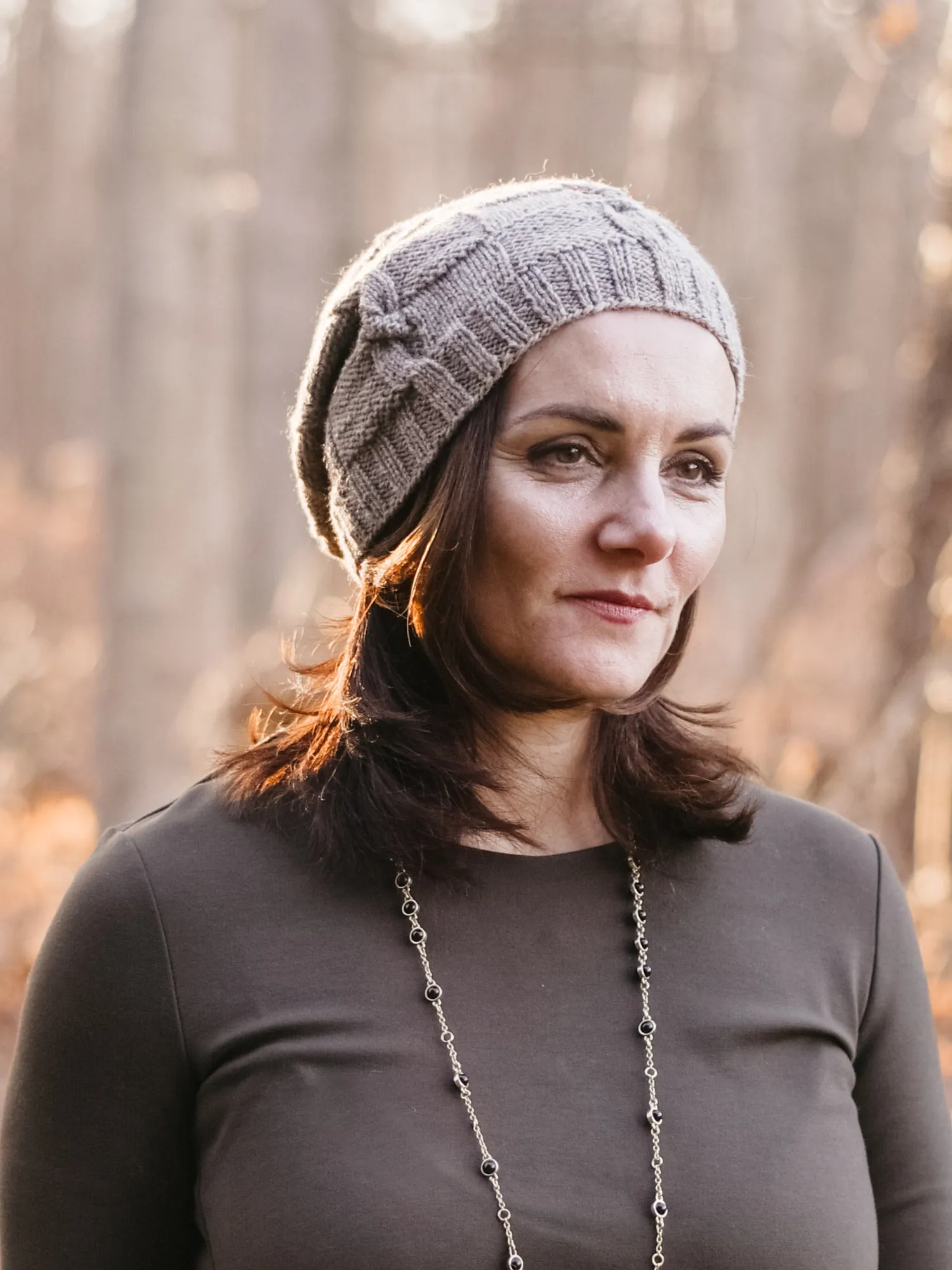 Crooked Trail Cap <br/><small>knitting pattern</small>