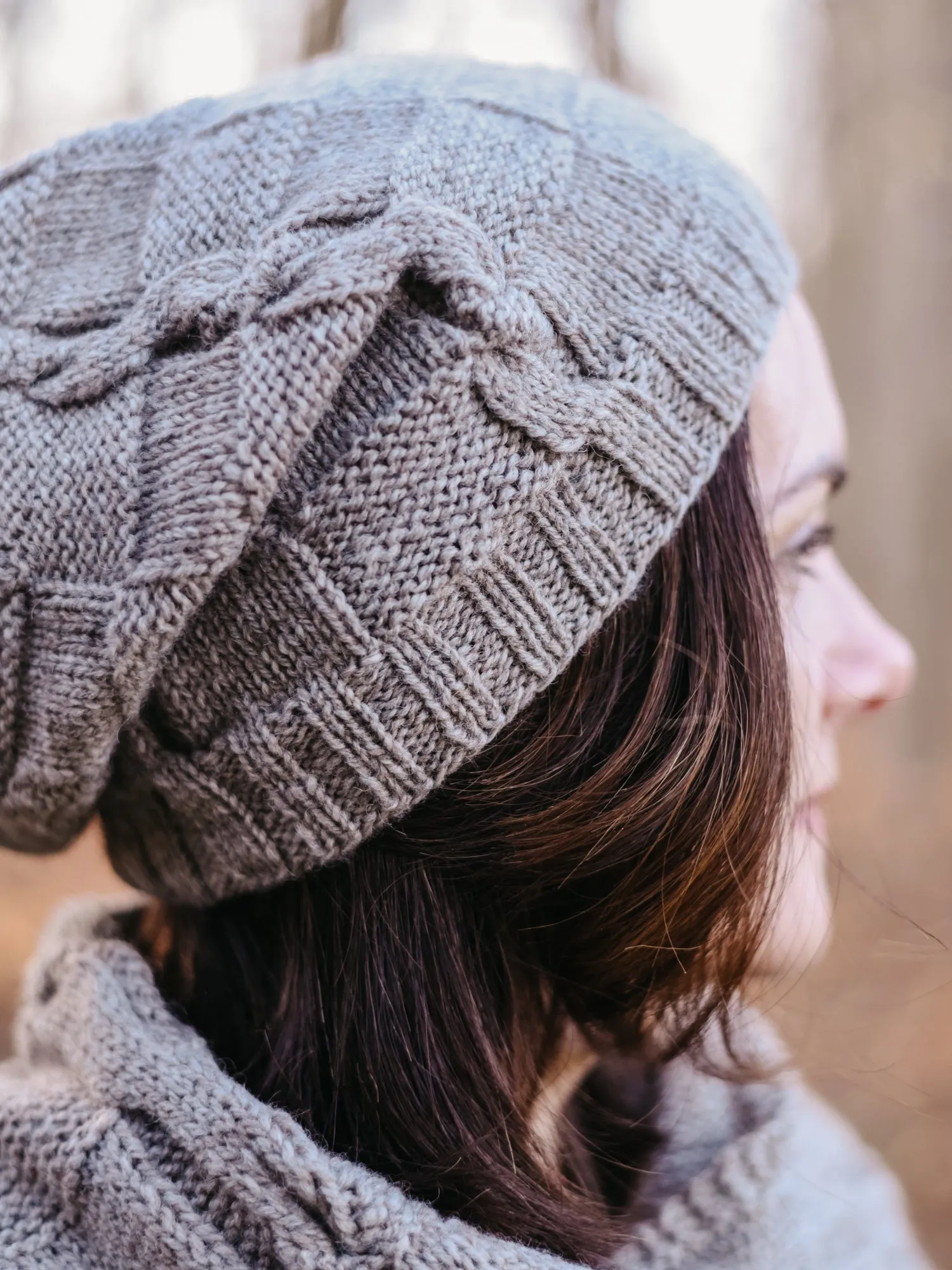 Crooked Trail Cap <br/><small>knitting pattern</small>