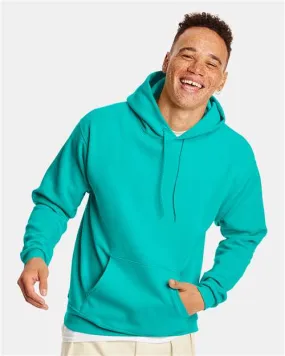 Custom Embroidered - Hanes - Ecosmart® Hooded Sweatshirt - Athletic Teal - P170