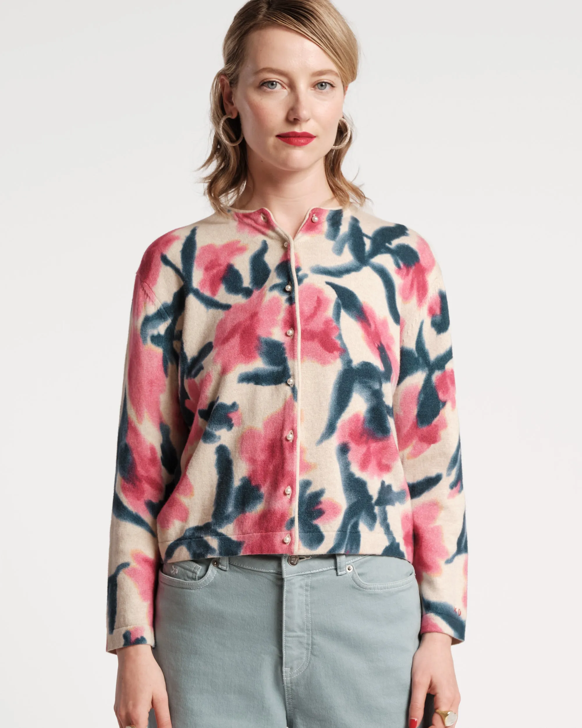 Darling Cardigan Pink Lotus