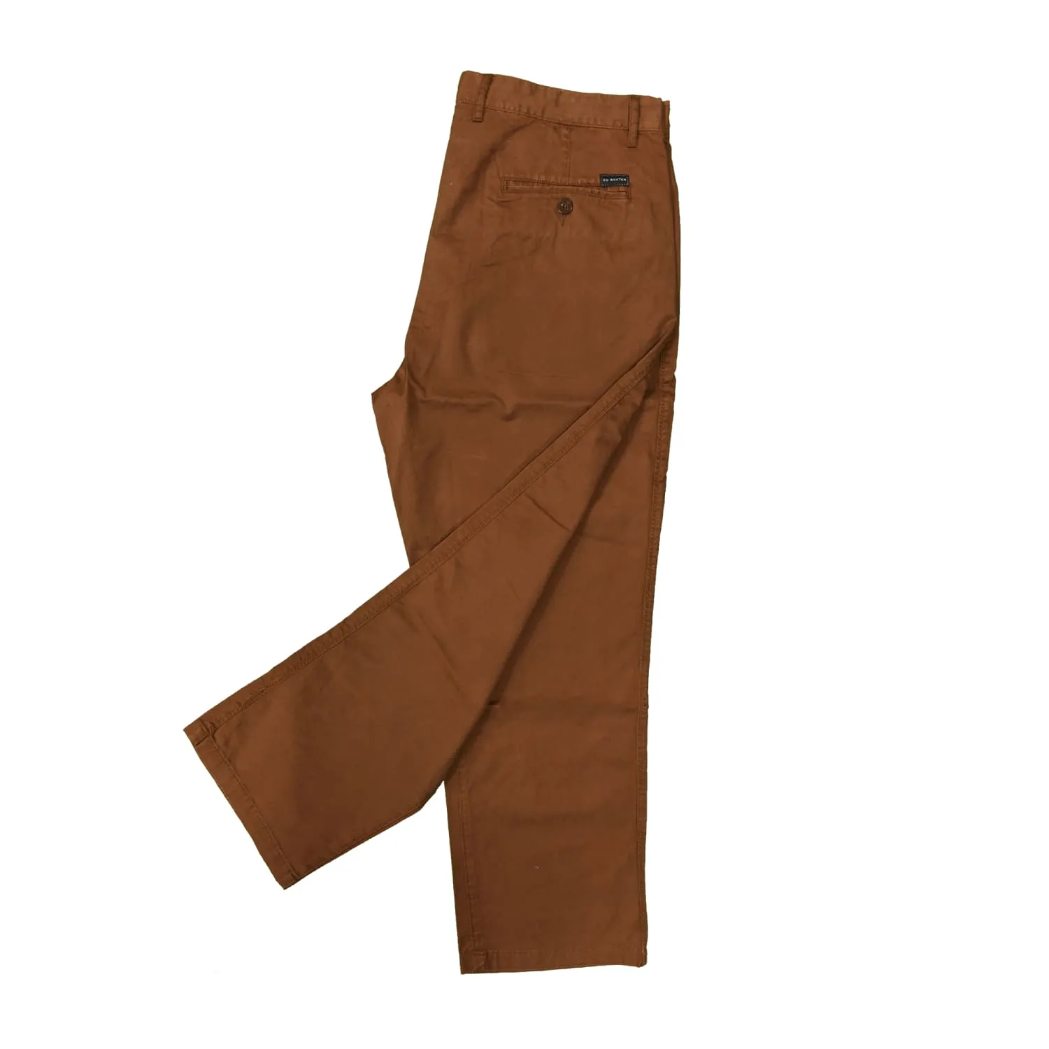 Ed Baxter Stretch Chinos - EB340 - Tobacco