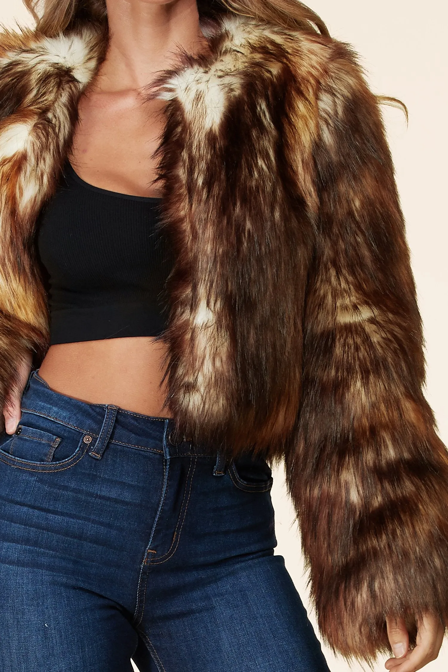 Faux Fur Coat