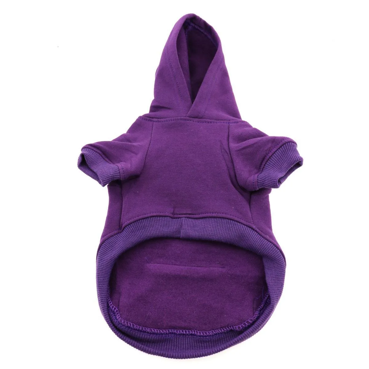 Flex-Fit Dog Hoodie Purple