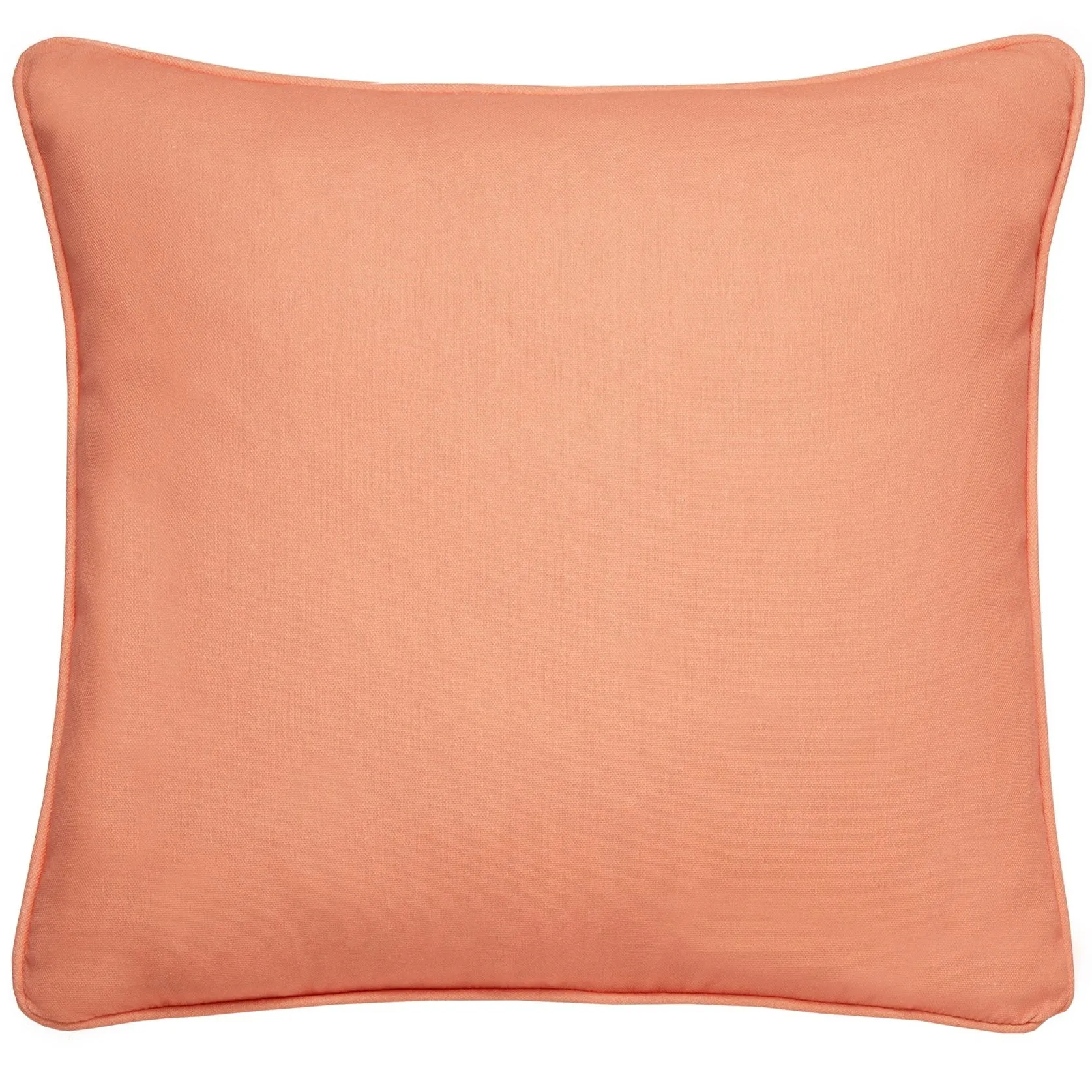 Fusion Plain Dye Cushion - Orange