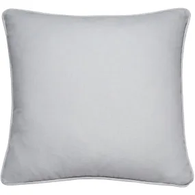 Fusion Plain Dye Cushion - Silver