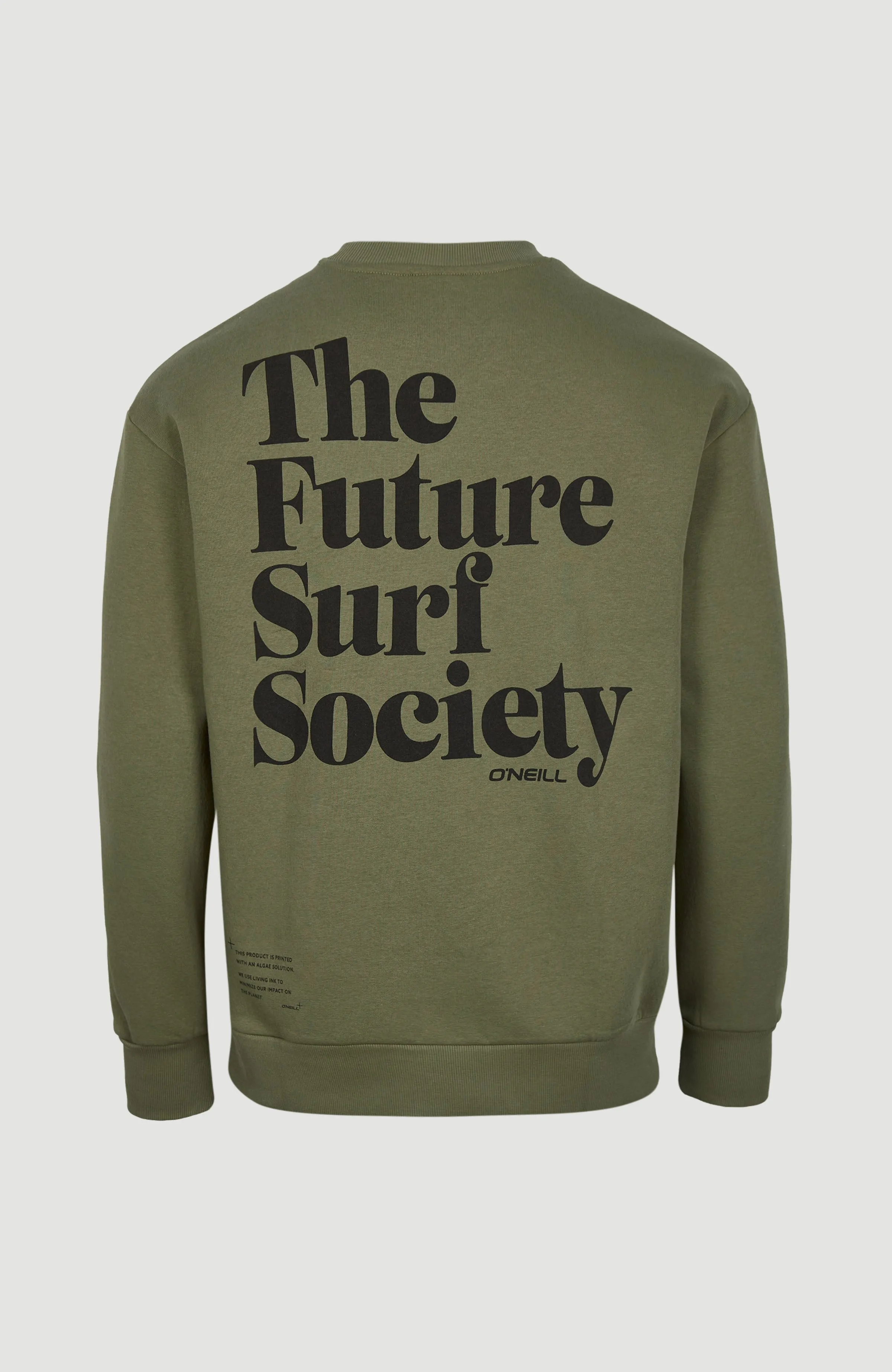 Future Surf Crew Sweatshirt | Deep Lichen Green