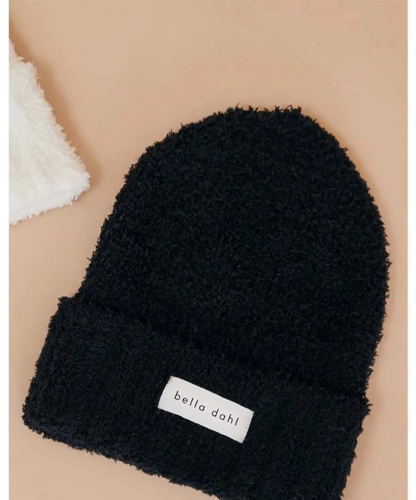 Fuzzy Beanie Black