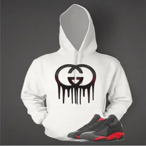 Graphic Pull Over to Match Retro Air Jordan 13 Bred Shoe