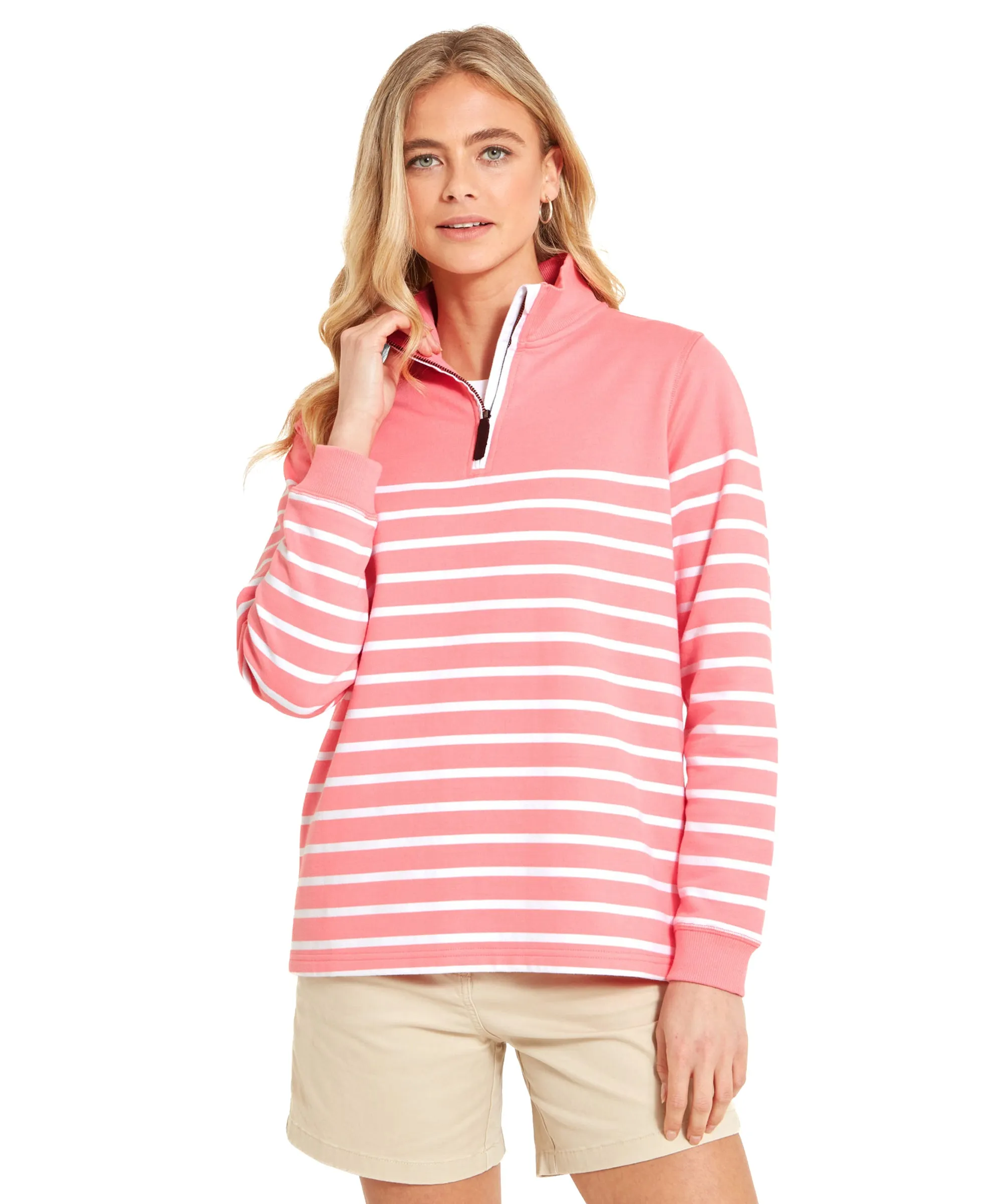 Hope Cove Sweatshirt - Flamingo