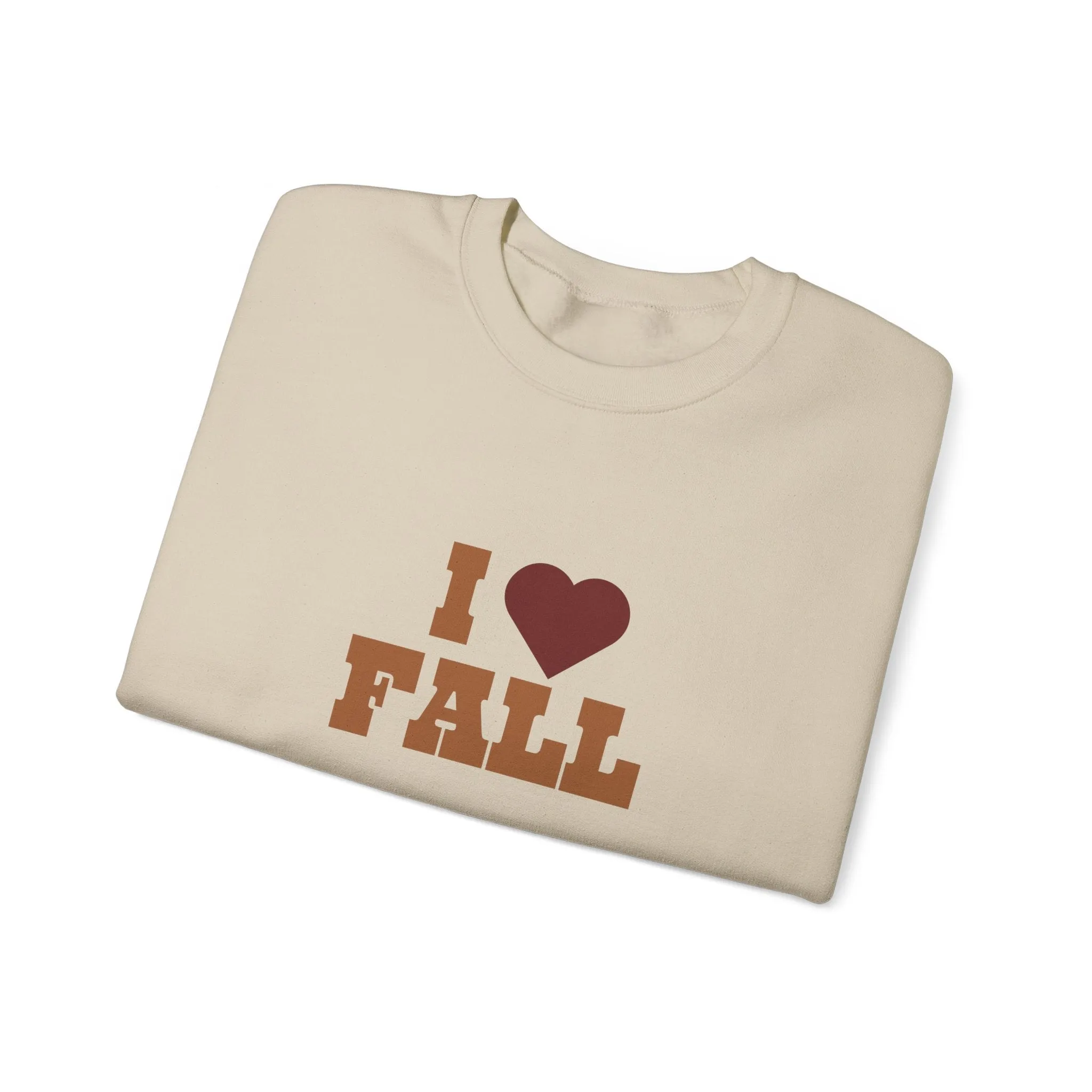 I Heart Fall Crewneck Sweatshirt