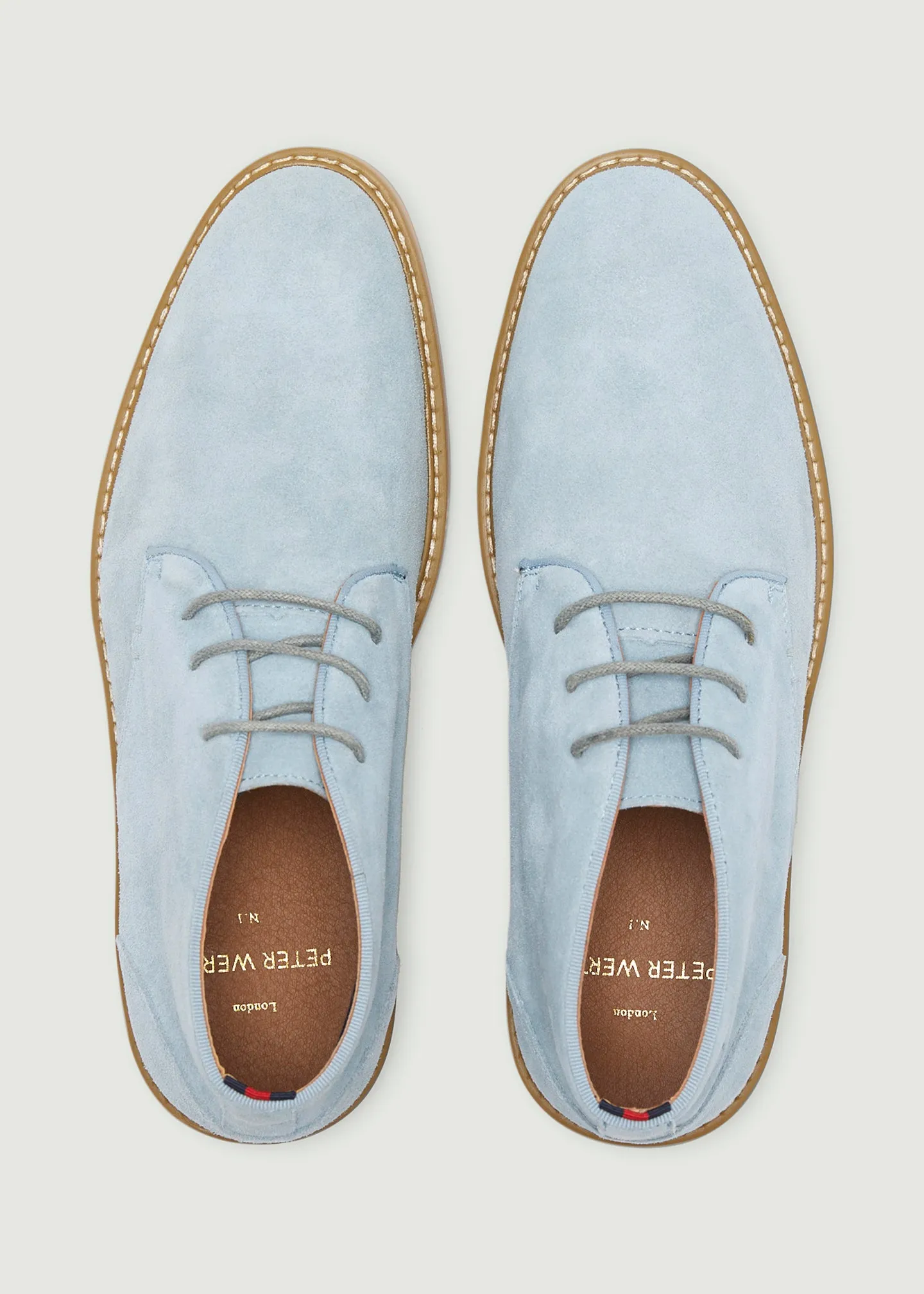 Idris Desert Boot - Blue