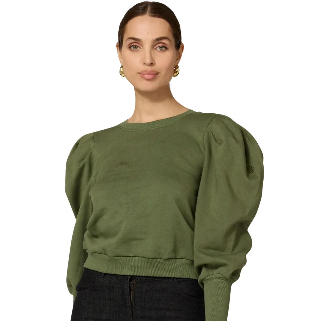 Indi Sweatshirt {Army Green}