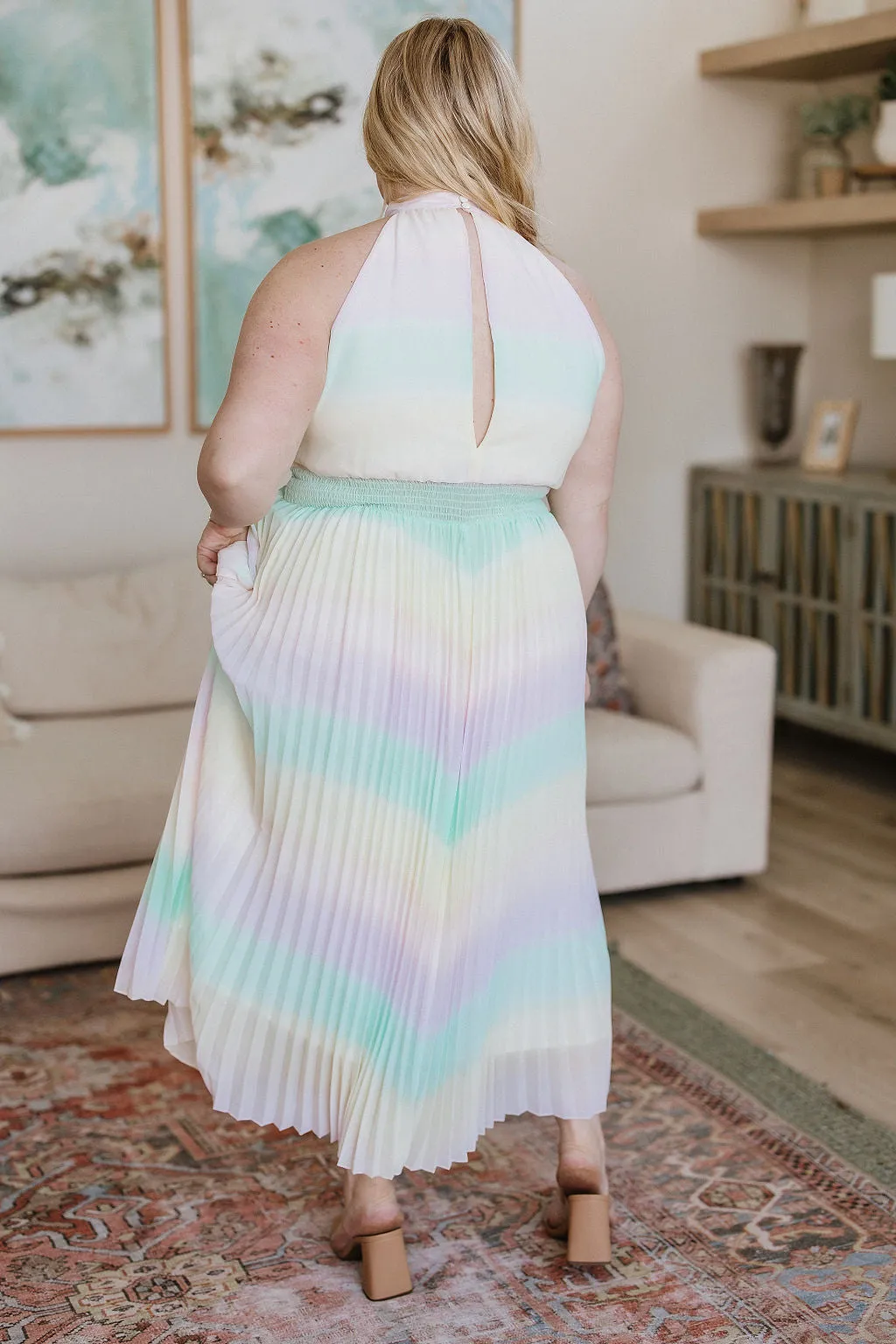 Irresistibly Iridescent Maxi Dress - Davi & Dani