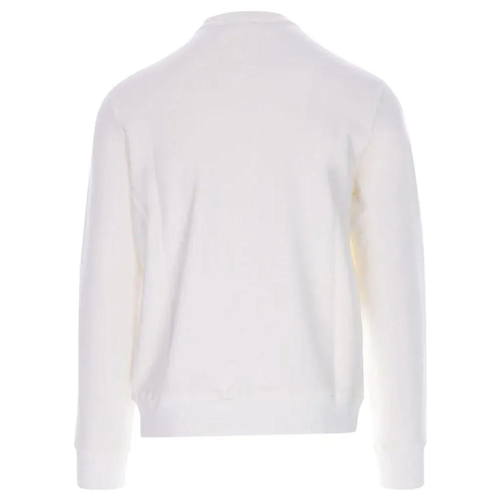 Jacob Cohen Elegant White Cotton Blend Sweatshirt