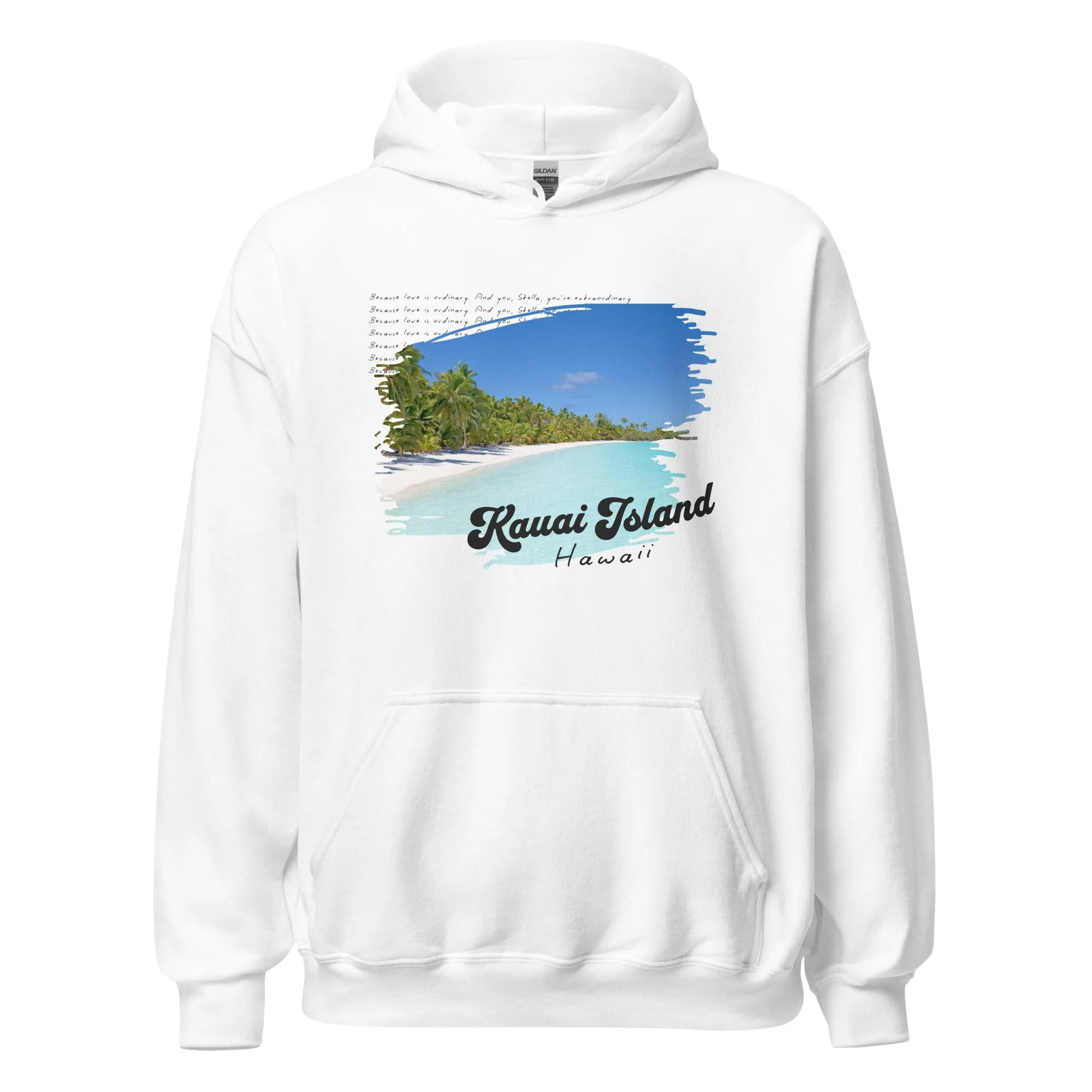 Kauai Island Stella & Christian Hoodie