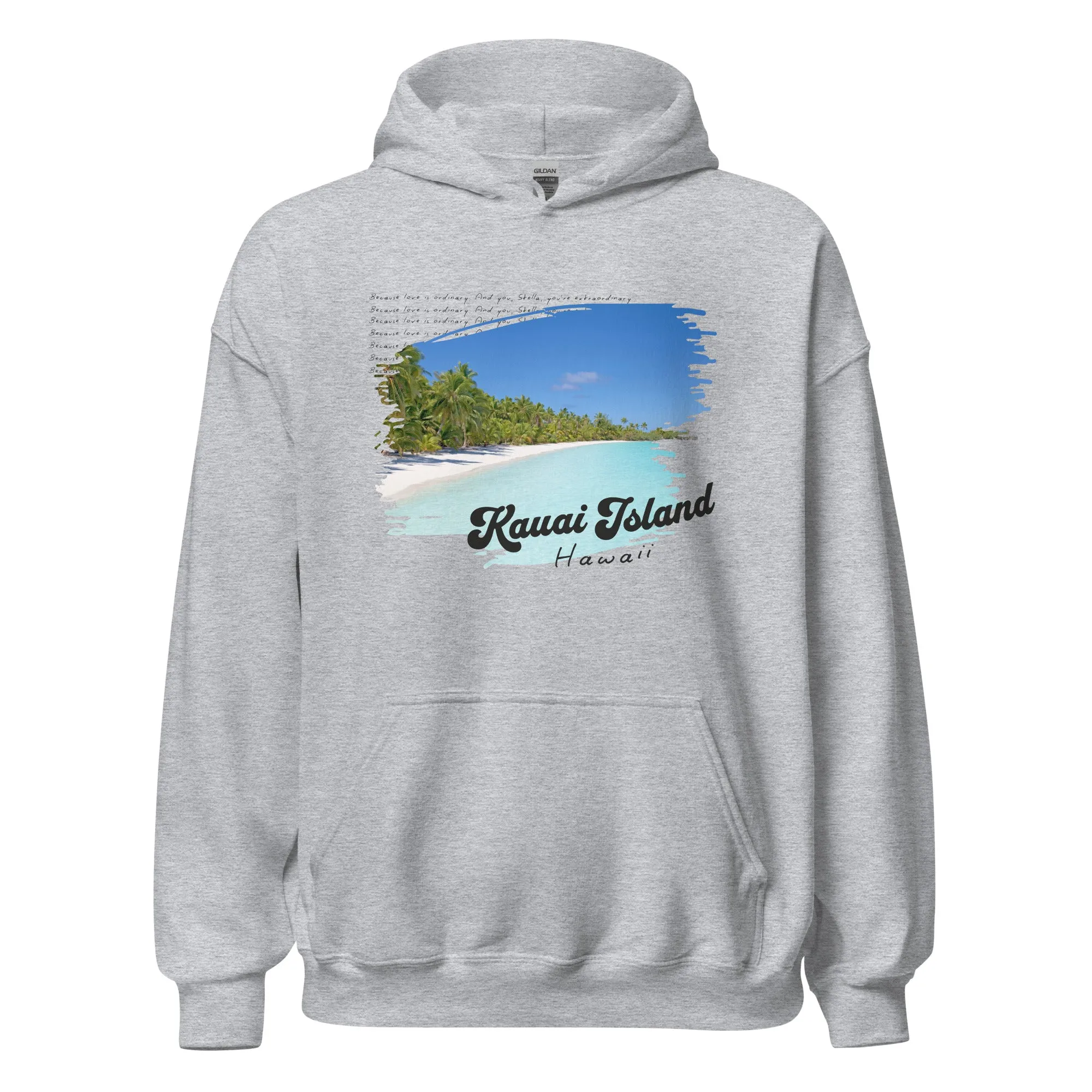 Kauai Island Stella & Christian Hoodie