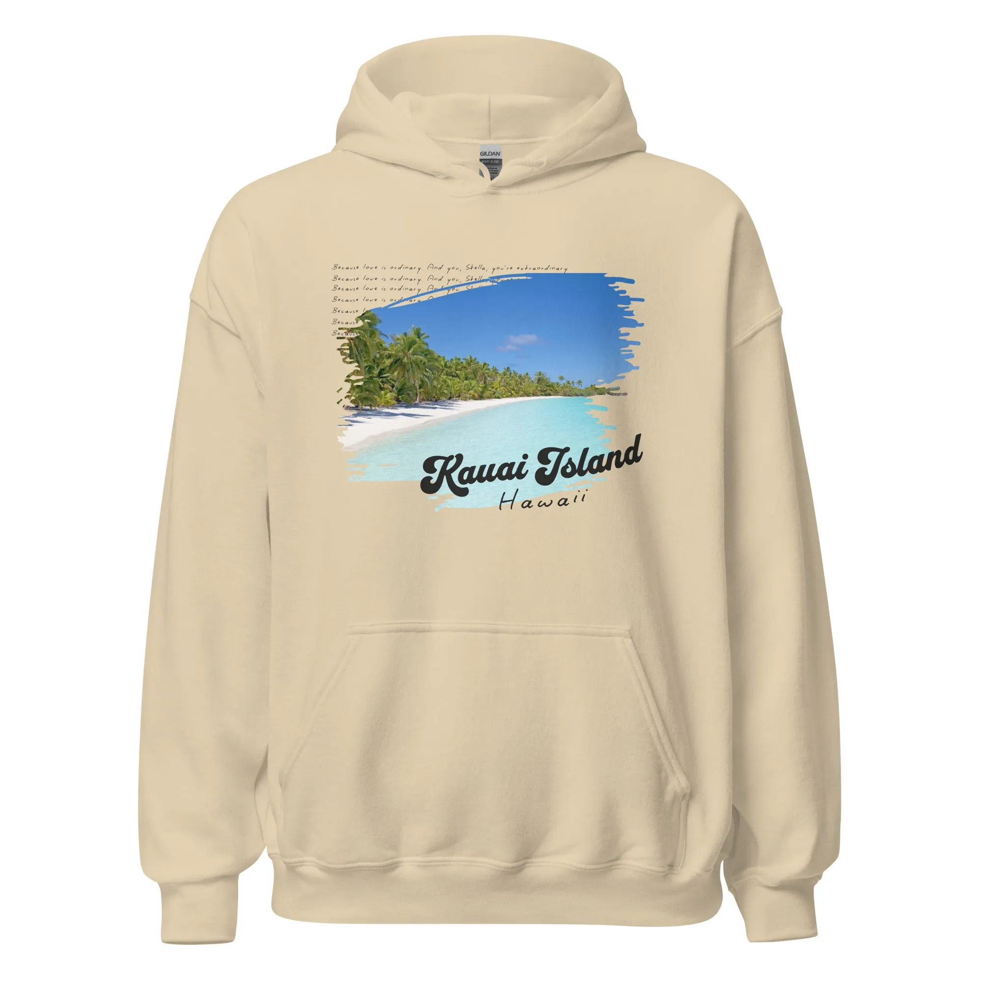 Kauai Island Stella & Christian Hoodie