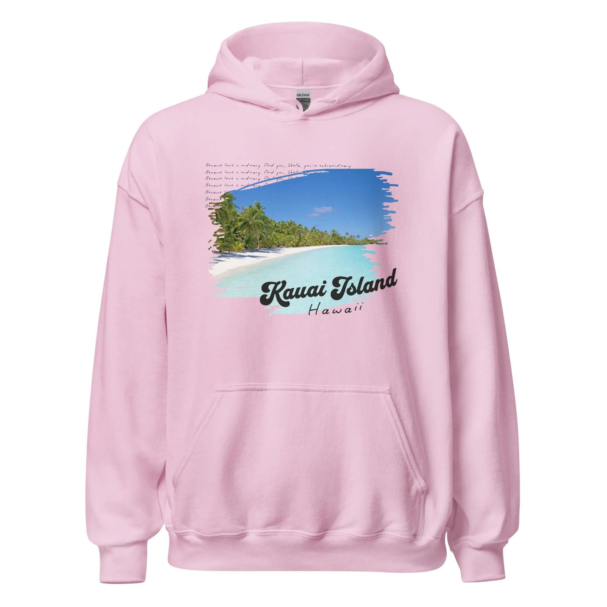 Kauai Island Stella & Christian Hoodie