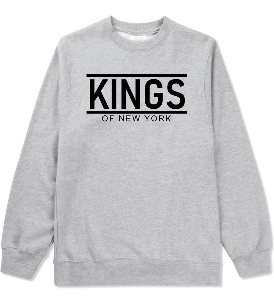 KINGS Of New York Lines Mens Crewneck Sweatshirt