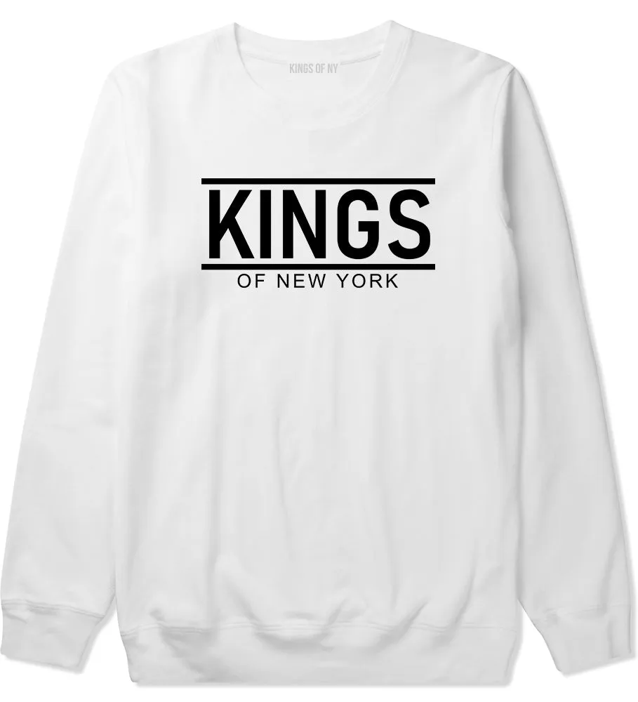 KINGS Of New York Lines Mens Crewneck Sweatshirt