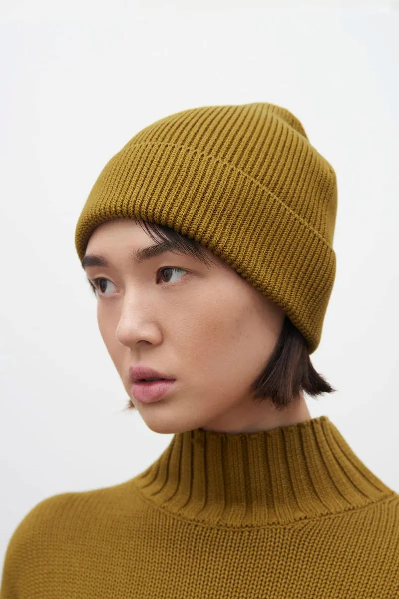 Kowtow Beanie - Chartreuse