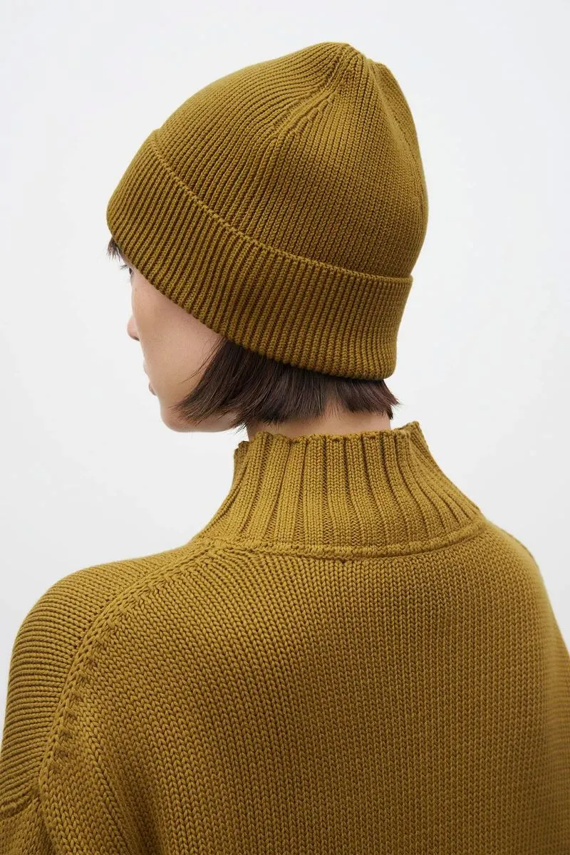 Kowtow Beanie - Chartreuse