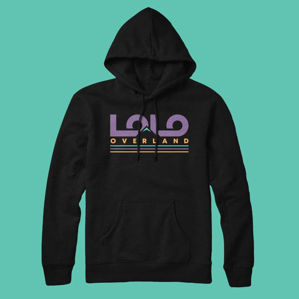 Lolo Ladies Retro Neon Hoodie