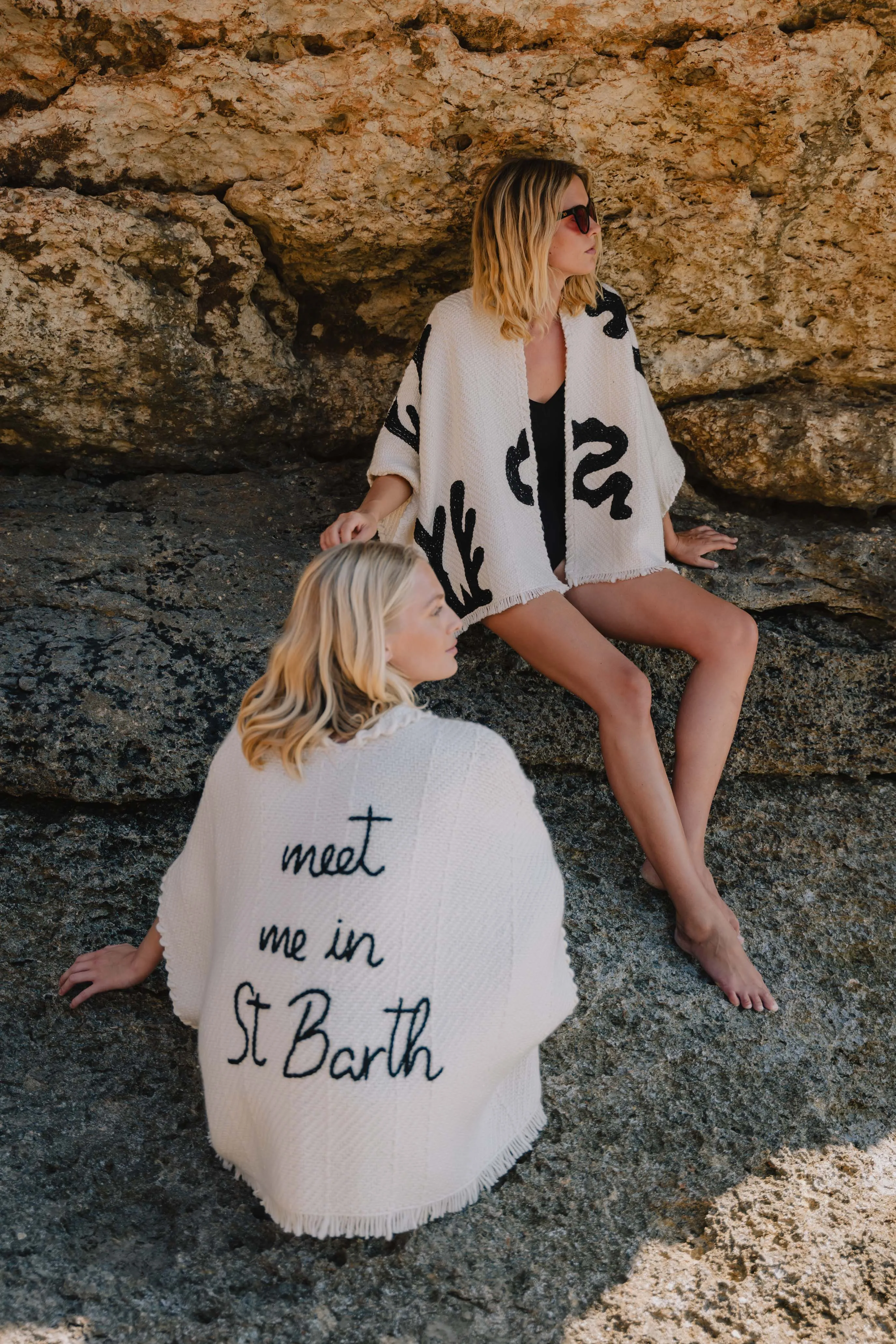 Lose Cardigan Bella - Meet me in St Barth - Ivoire