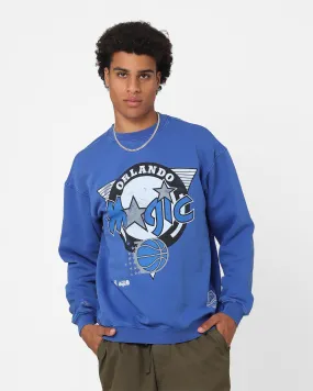 Mitchell & Ness Orlando Magic On Point Crewneck Magic Blue