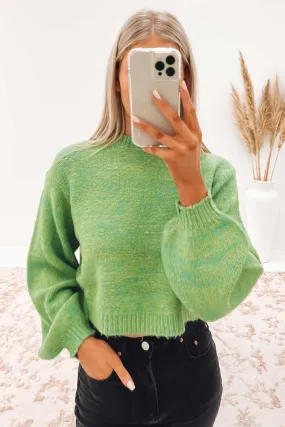 Montana Knit Sweater Green