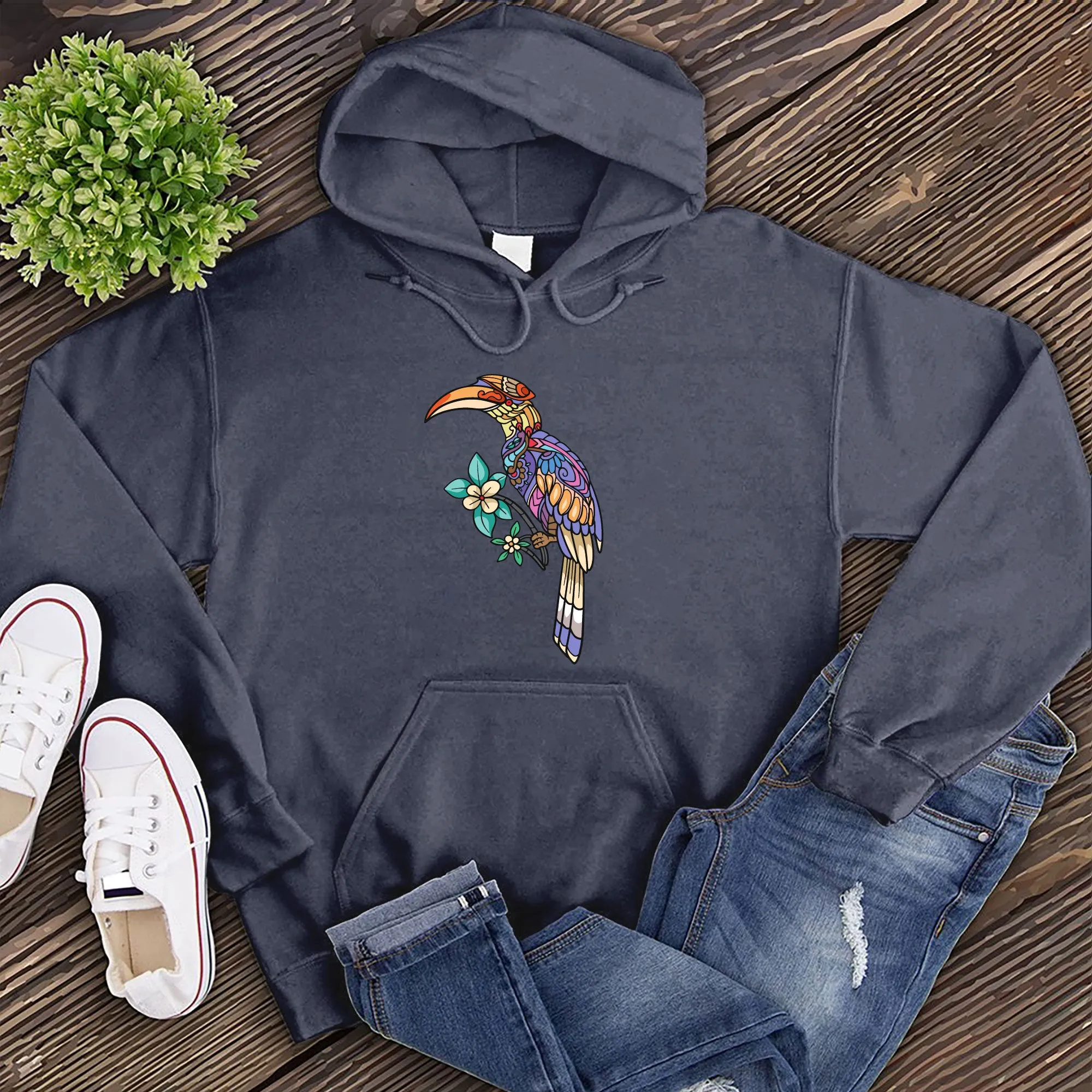 Mosaic Toucan Hoodie