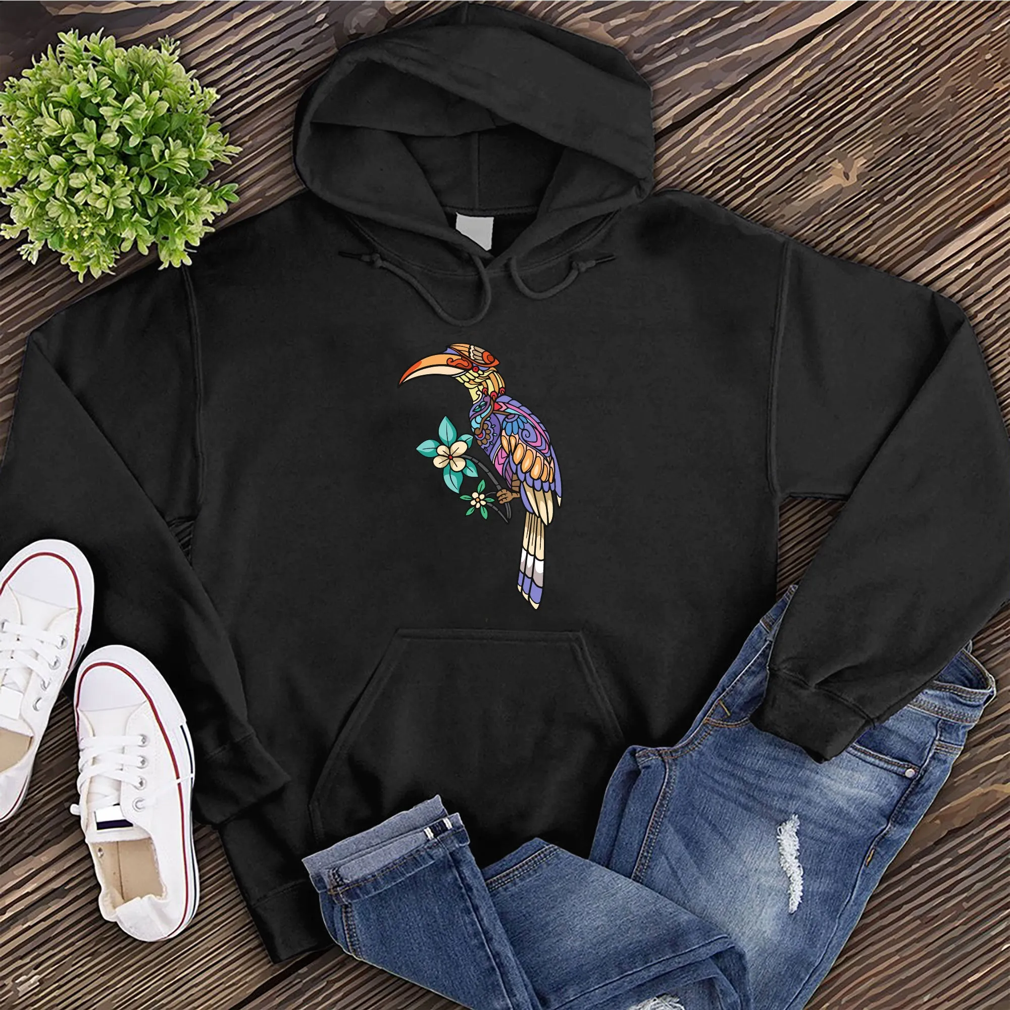 Mosaic Toucan Hoodie